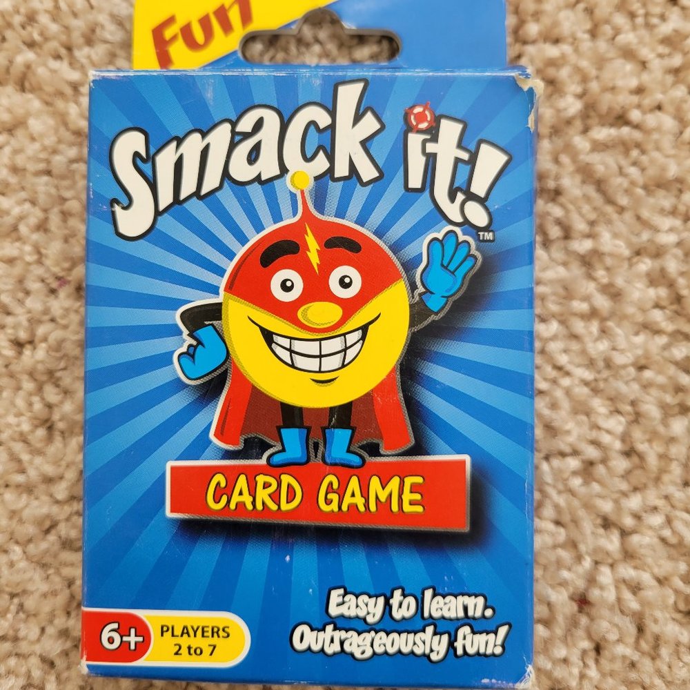 SMACK IT CARD GAME, Ages 6+